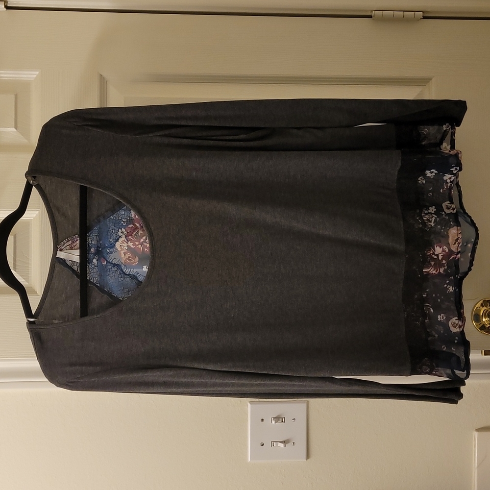 Vanity size L, gray color